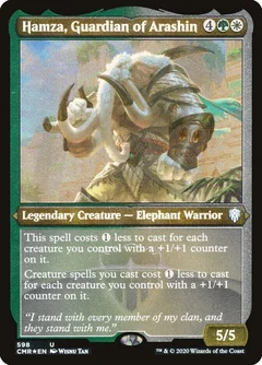Hamza, Guardian of Arashin (Foil Etched) 598