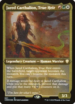 Jared Carthalion, True Heir (Foil Etched) 601