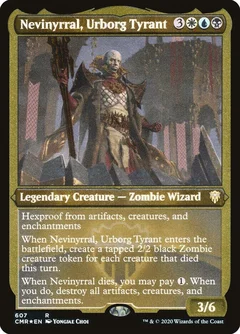 Nevinyrral, Urborg Tyrant (Foil Etched) 607