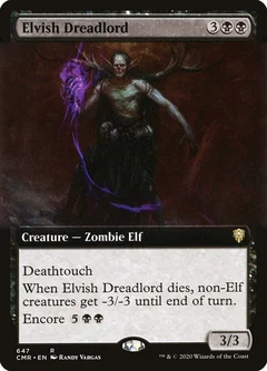 Elvish Dreadlord (Extended Art) 647