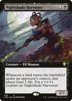 Nightshade Harvester (Extended Art) Foil 650