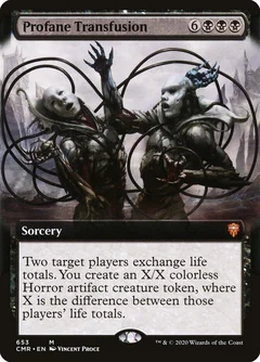 Profane Transfusion (Extended Art) Foil 653