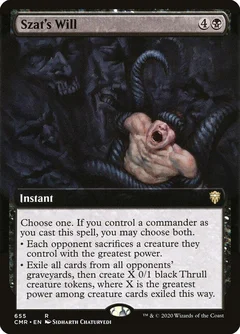 Szat's Will (Extended Art) 655