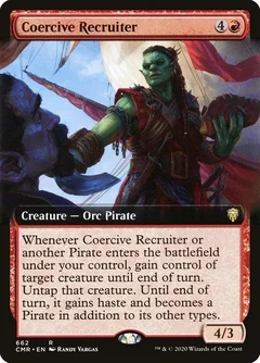 Coercive Recruiter (Extended Art) Foil 662