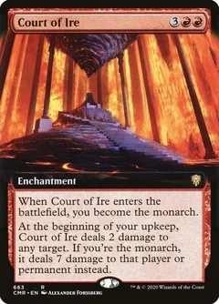 Court of Ire (Extended Art) Foil 663