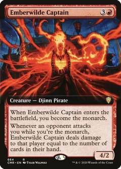 Emberwilde Captain (Extended Art) Foil 664