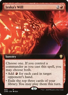 Jeska's Will (Extended Art) Foil 668