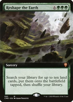 Reshape the Earth (Extended Art) Foil 683