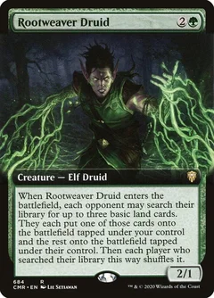 Rootweaver Druid (Extended Art) Foil 684