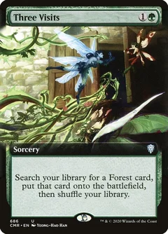 Three Visits (Extended Art) Foil 686