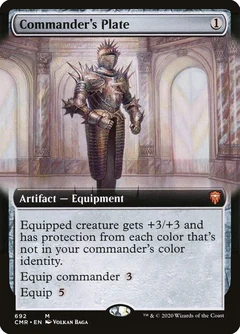 Commander's Plate (Extended Art) 692