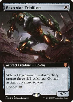 Phyrexian Triniform (Extended Art) Foil 697