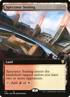 Spectator Seating (Extended Art) Foil 711