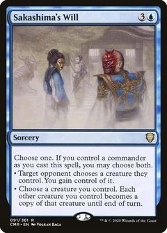 Sakashima's Will Foil 91