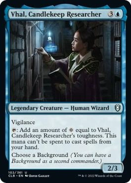 Vhal, Candlekeep Researcher Foil