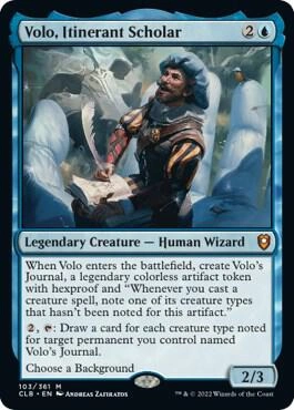 Volo, Itinerant Scholar Foil