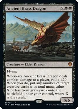 Ancient Brass Dragon Foil