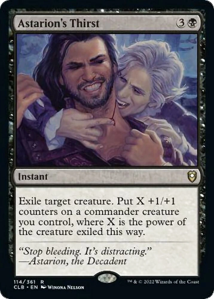 Astarion's Thirst Foil