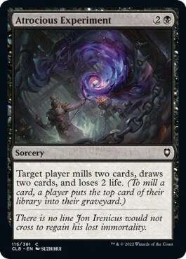 Atrocious Experiment Foil