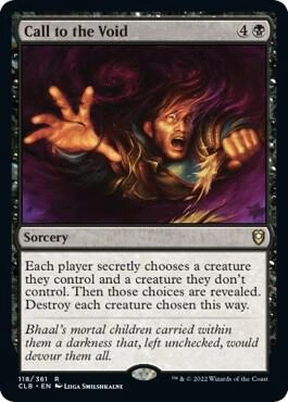 Call to the Void Foil
