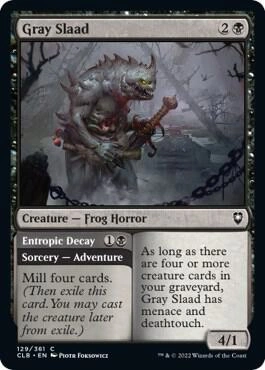 Gray Slaad Foil