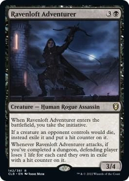 Ravenloft Adventurer Foil