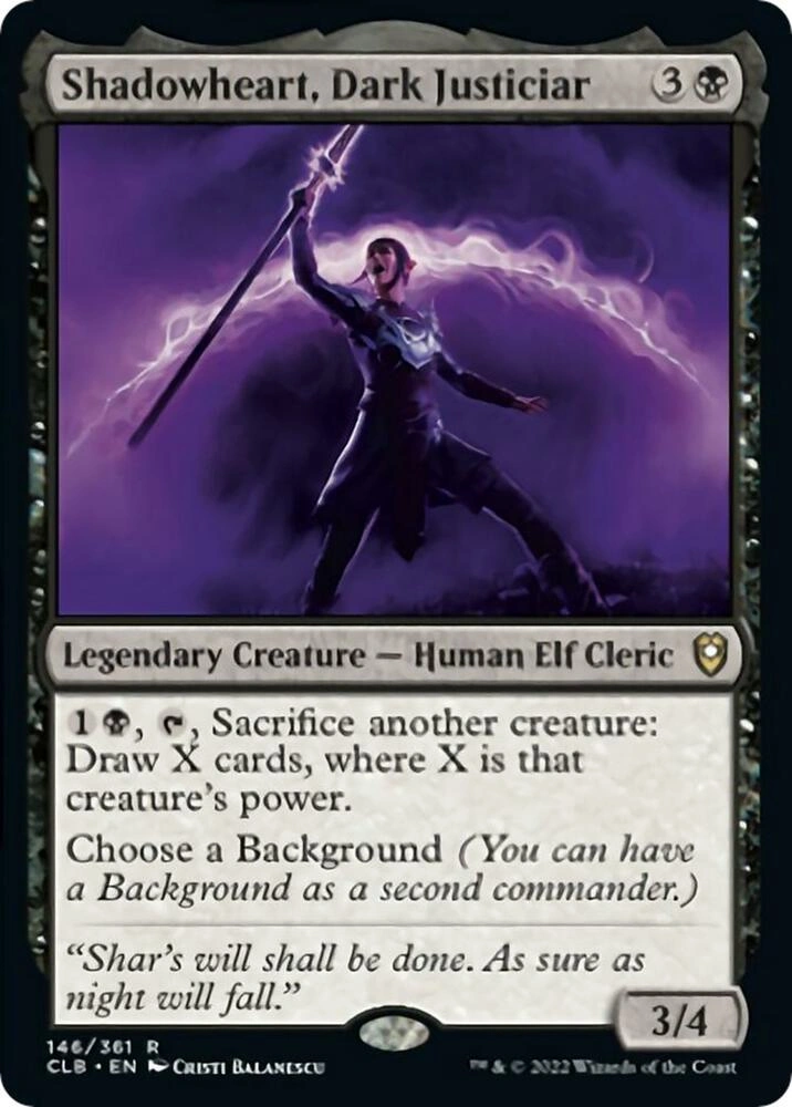 Shadowheart, Dark Justiciar Foil