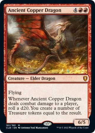 Ancient Copper Dragon Foil