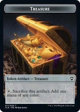 Treasure // Construct Double-Sided Token Foil