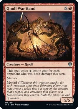 Gnoll War Band Foil