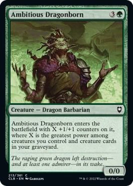 Ambitious Dragonborn Foil