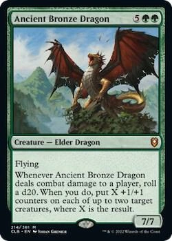 Ancient Bronze Dragon Foil