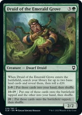 Druid of the Emerald Grove Foil