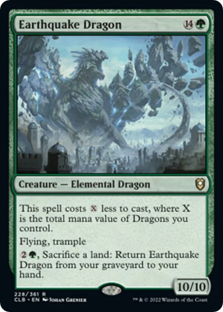 Earthquake Dragon Foil