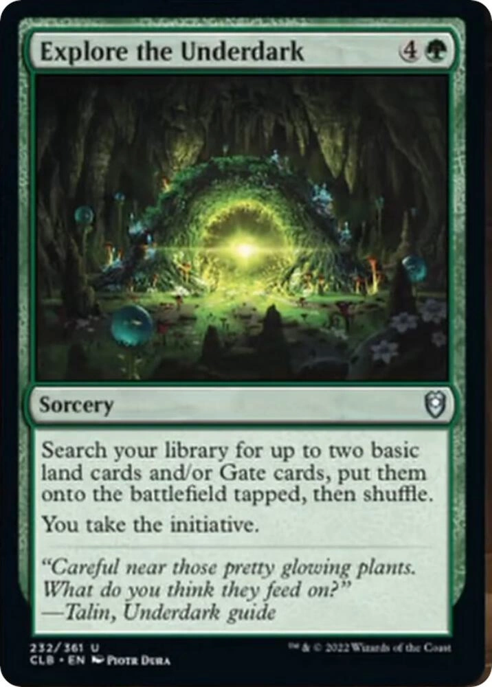 Explore the Underdark Foil