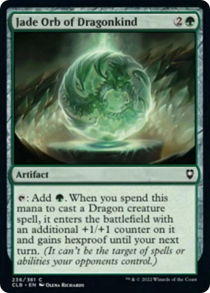 Jade Orb of Dragonkind Foil