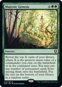Majestic Genesis Foil