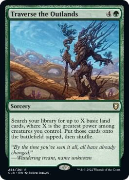 Traverse the Outlands Foil