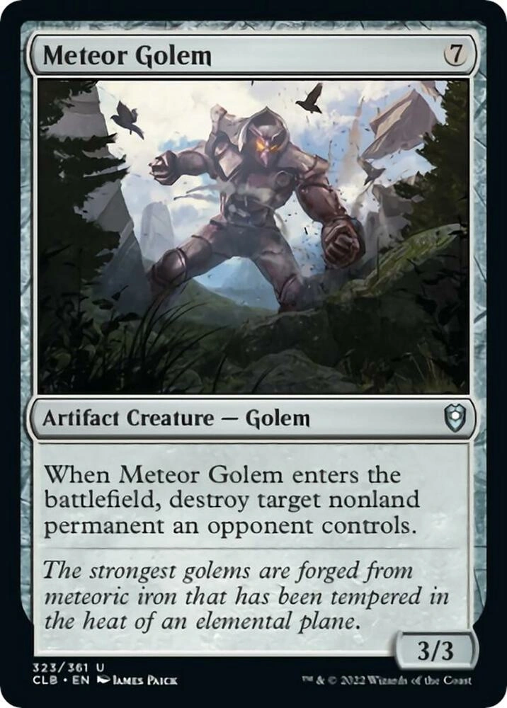 Meteor Golem Foil
