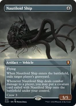 Nautiloid Ship (Borderless) Foil