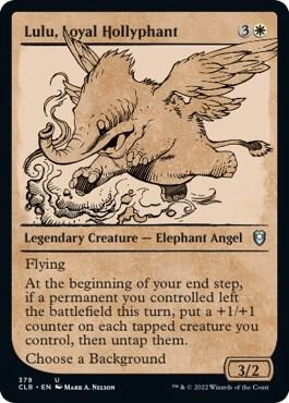 Lulu, Loyal Hollyphant (Showcase) Foil