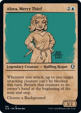 Alora, Merry Thief (Showcase) Foil