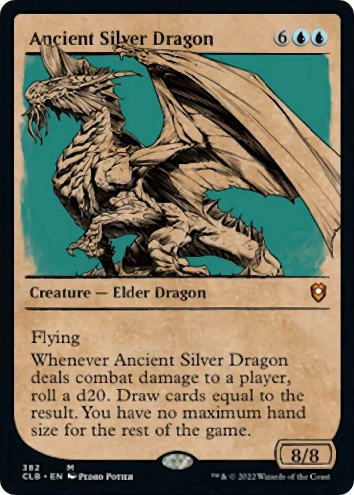 Ancient Silver Dragon (Showcase) Foil
