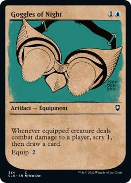 Goggles of Night (Showcase) Foil