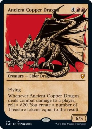 Ancient Copper Dragon (Showcase) Foil