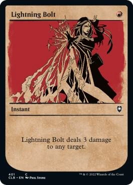 Lightning Bolt (Showcase) Foil