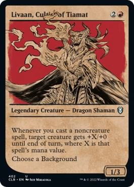 Livaan, Cultist of Tiamat (Showcase) Foil