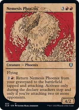 Nemesis Phoenix (Showcase) Foil