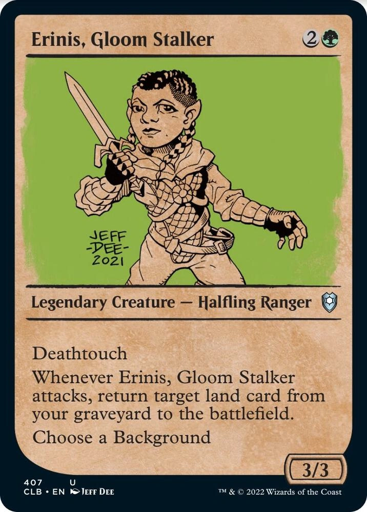 Erinis, Gloom Stalker (Showcase) Foil