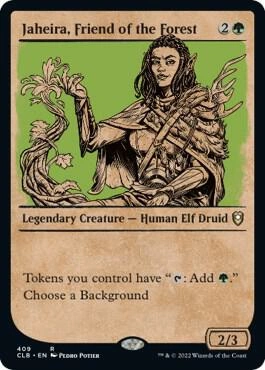 Jaheira, Friend of the Forest (Showcase) Foil